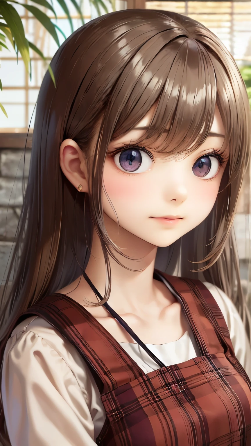 ((Detailed face, Cute Face)), (彼女は白い刺繍の入った長いスカートをyesている, Red blouse with lace, A white apron is tied around her waist, Blue socks, Brown leather shoes, She has a blue scarf wrapped around her head. yes, Her accessories include necklaces., Earrings, bracelet. 1 person)), Ultra-high resolution, (Realistic: 1.4), RAW Photos, Highest quality, (PhotoRealistic Stick), concentrated, Soft Light, (()), ((Shiny platinum blonde silky super long straight hair, beautiful shiny bangs, Big clear sky blue eyes, Very beautiful bright eye highlights )), (( (Young Face))), (surface), (Depth of written boundary), masterpiece, (Realistic), woman, bangs, ((1 person))