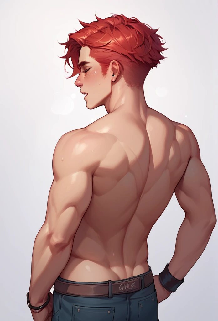 boy, Red-Haired, hairless