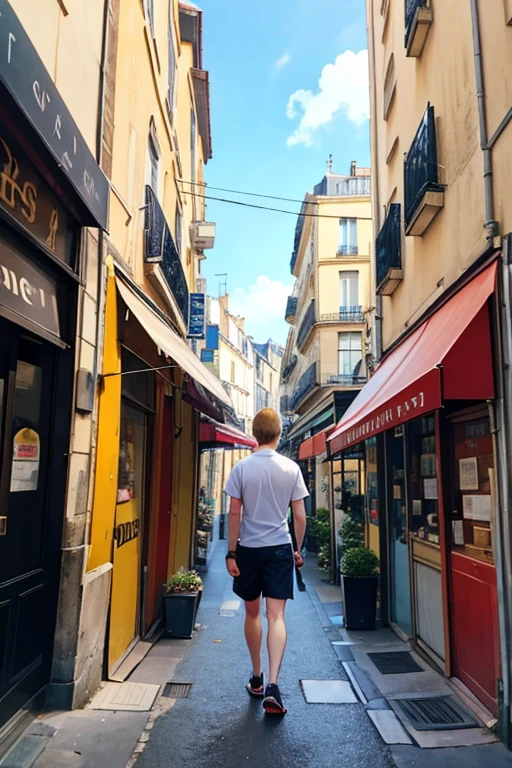 Onizuka dans les rues de Paris