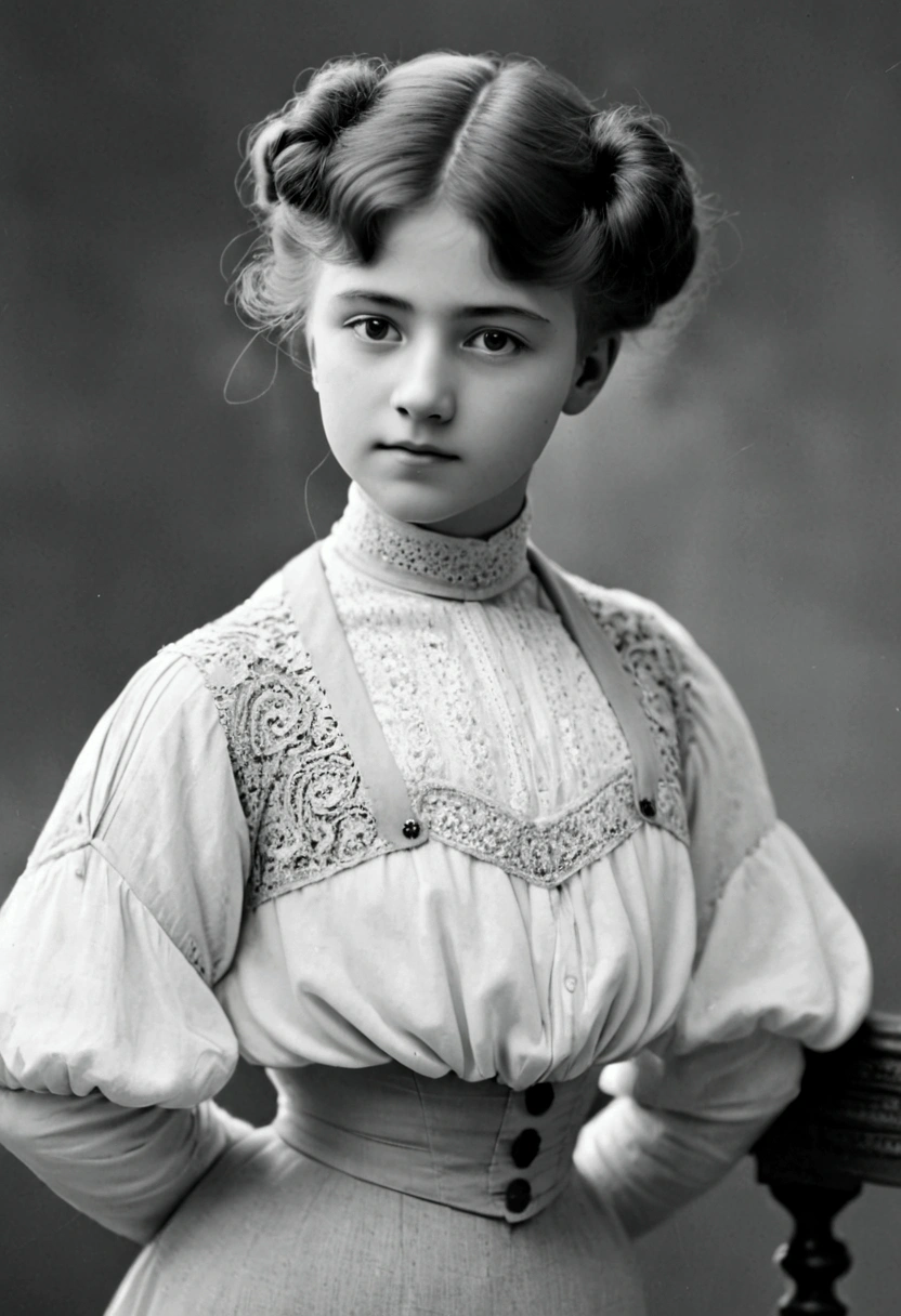 Teenage girl of the 1900s