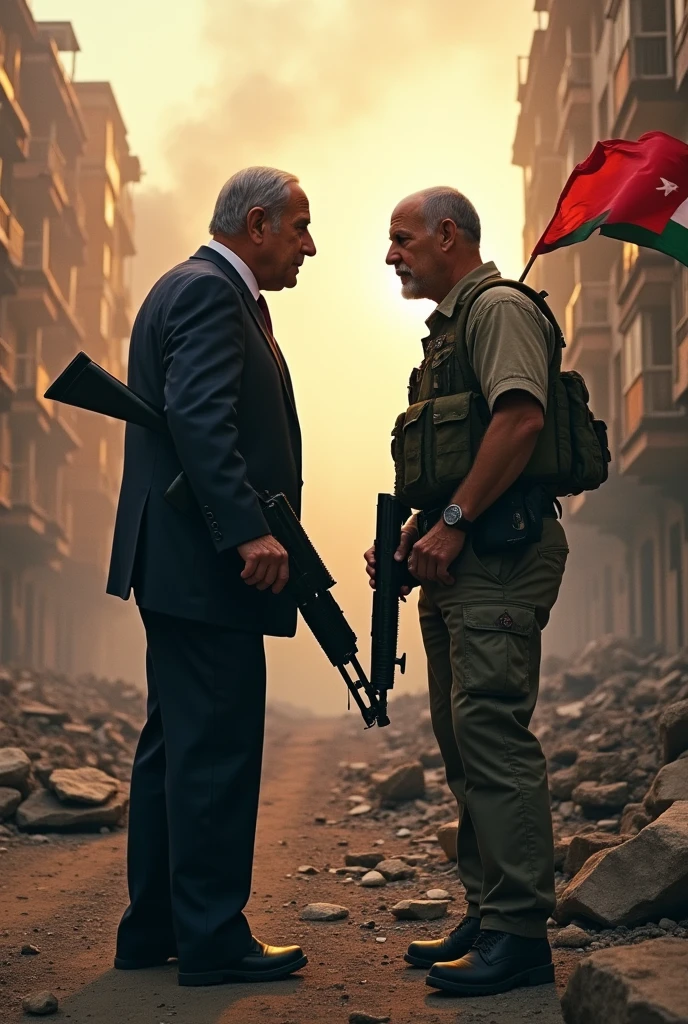 Benjamin Netanyahu Arrested by Hamas militant