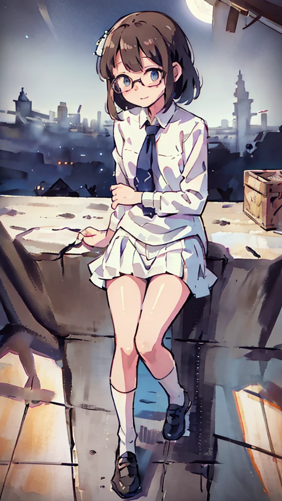 Seaside、Sanctuary、Dazzling Light、Many towers in the distance、Big Moon、metropolis、Tall buildings、Looking up at the stars、water、Midnight、Moon、Blue light、sky、sea、Nsfw、masterpiece, high quality, 4K, HDR,, Stable Diffusion prompt: schoolgirl with short、brown hair and red-framed glasses, wearing a white blouse and navy skirt, white panties visible, navy socks and brown loafers, in a state of arousal and trembling with sexual climax,simple illustration style, In a nichijou (everyday life) Setting Image generation AI model used: Stable Diffusion (eleet- model)
id: i2