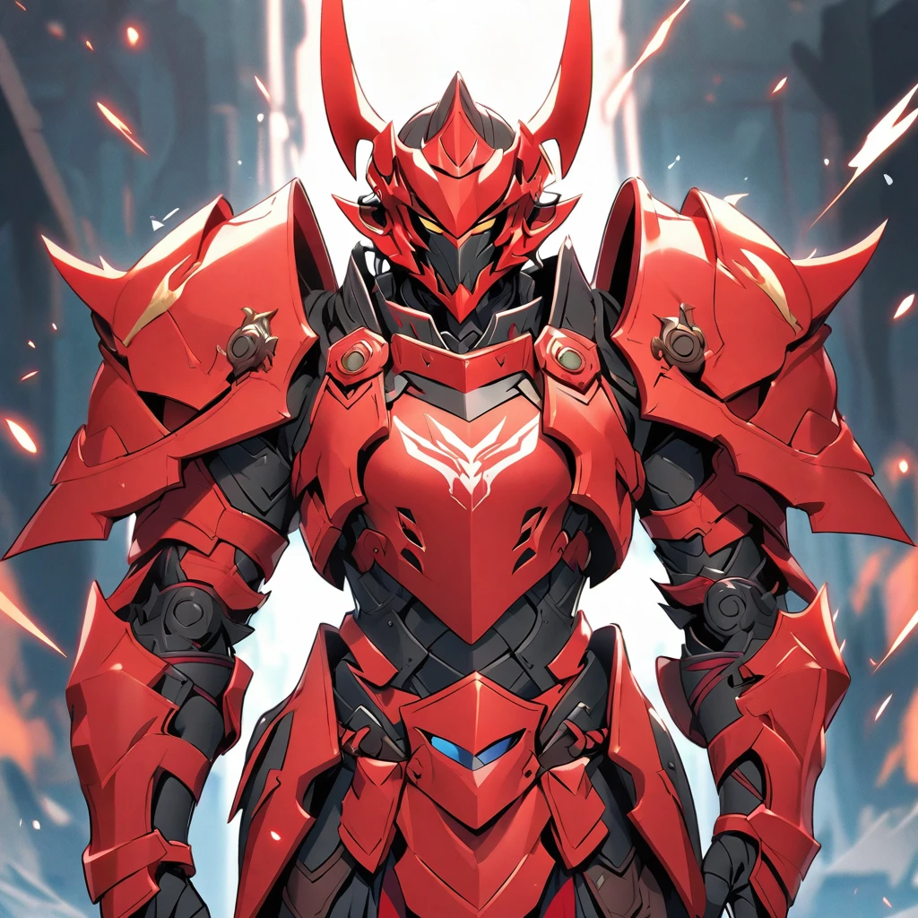 Red-inspired Armored Warrior
