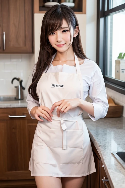 Naked Apron Covered with anti-liquid S Cup