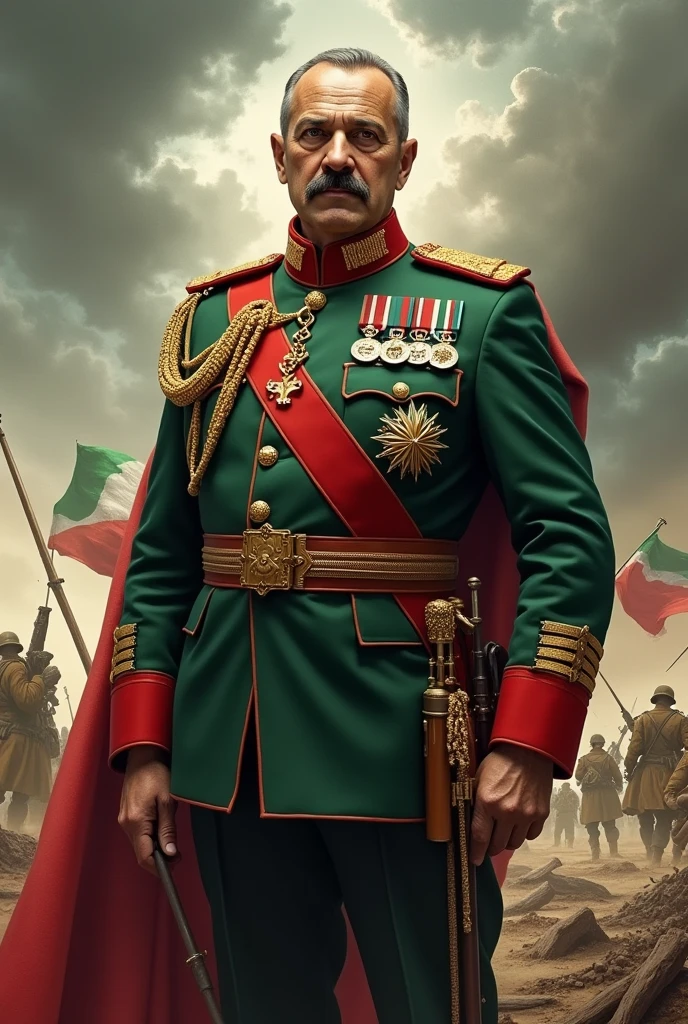 Rodolfo Graziani General of the Italian Army He is a Marshal。