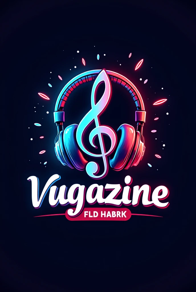 Create a logo for a music magazine