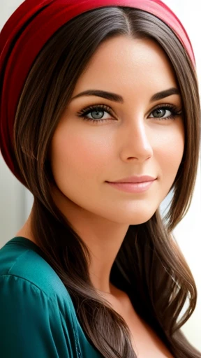 A beautiful woman Averbuch focus on the face.