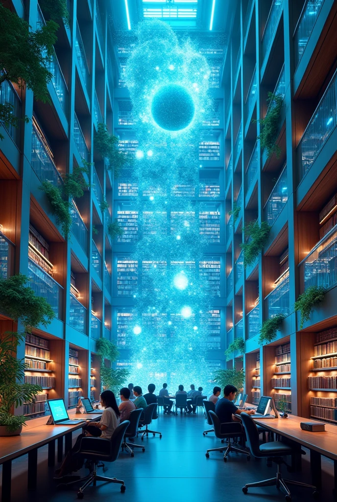 library blue technology