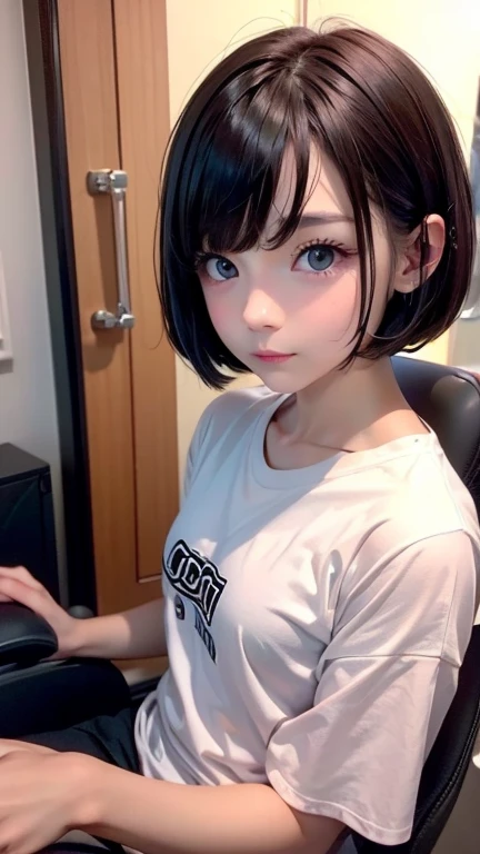 8k、group、Group、cute、Adult、detailed、Sports、Short Bob