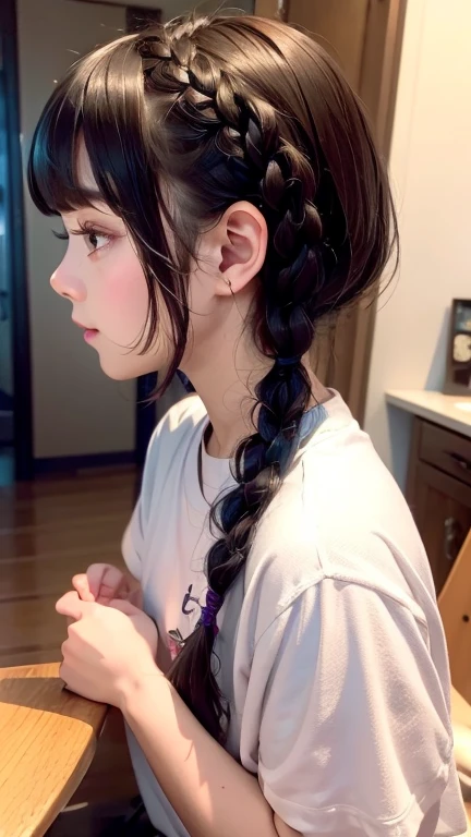 8k、group、group、cute、Adult、detailed、Sports、Short Bob、Braiding