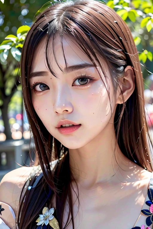 ((Japan 2 women))、((twosome))、hightquality、Glossy glossy skin、((glistning skin))、Lush bust、((masterpiece、top-quality、ultra-detailliert、Film Light、intricate-detail、hight resolution、ighly detailed))