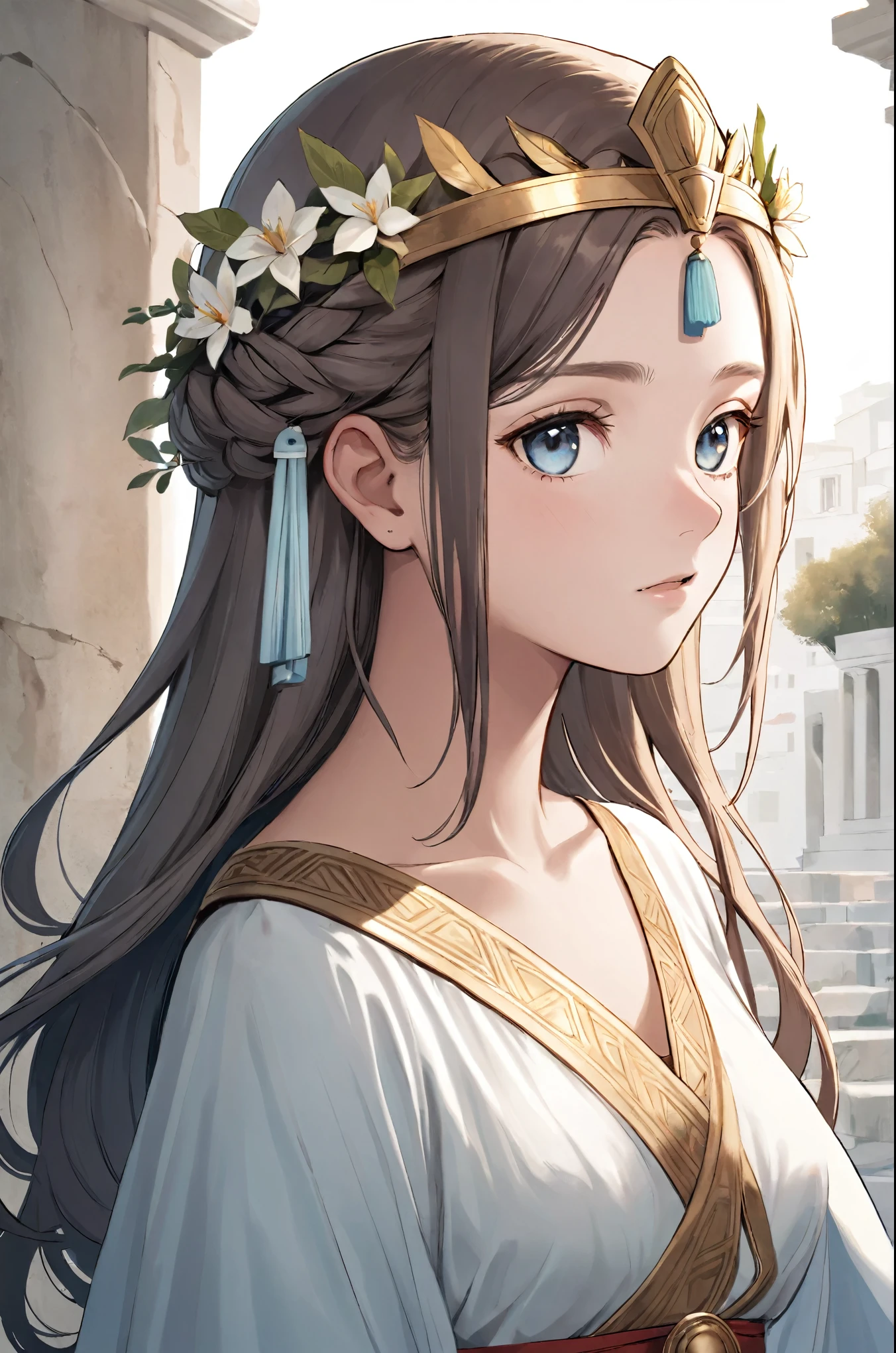 Ancient Greece、Authority、Girl Character portrait
