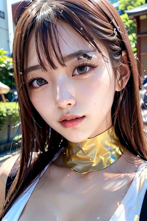 ((Japan 3 women))、((threesome))、hightquality、Glossy glossy skin、((glistning skin))、Lush bust、((masterpiece、top-quality、ultra-detailliert、Film Light、intricate-detail、hight resolution、ighly detailed))