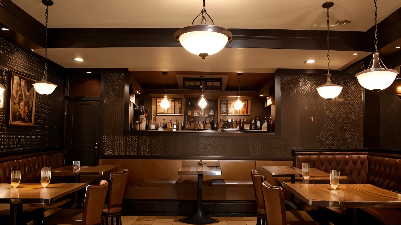 I want a creative cover design for my restaurant called "THE EMBAZZY" give me a cover page photo for about us page of the restaurant