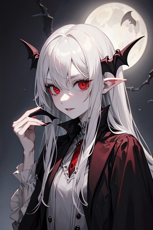 vampire nosferatu gray skin humanoid bat face
