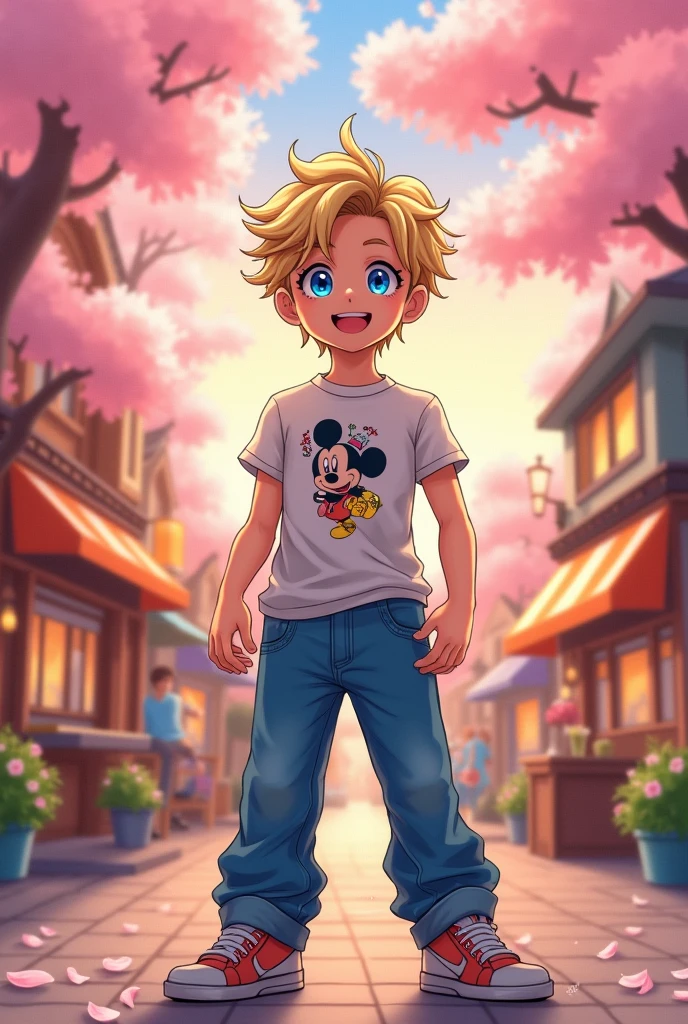 Anime cute boy