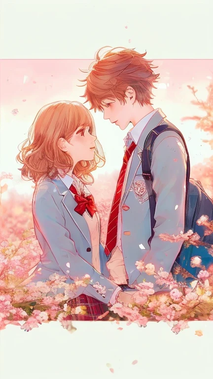 high school student　Couple