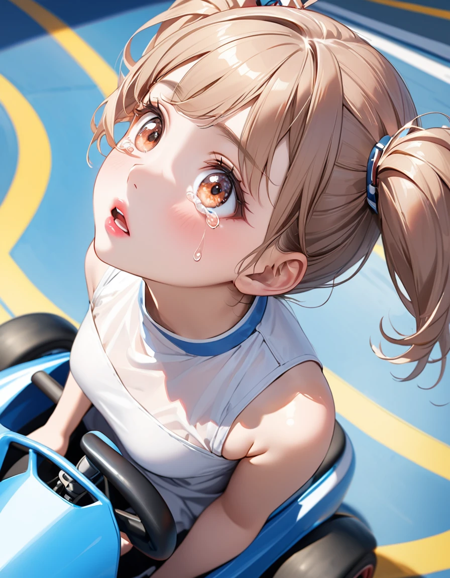 Misaka Mikoto sperm covered orgasm face
