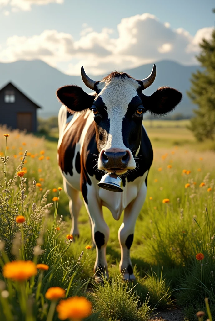 A thieving cow that steals
