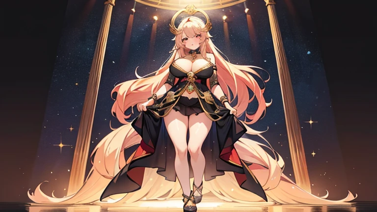 high quality,HD,16K,Sharp Line,1 Girl,fantasy, （Fire Spirits）,Pretty Face, Large Breasts, Beautiful legs,In the mountains,Focus Girl,detailed Pretty Face,Detailed clothes,beautiful eyes,Cool,Sexy,Dynamic Angle,穿着华服的神明Strike a pose拍照, Ancient mysterious sexy goddess, Traditional beauty woman, Beautiful female warrior god of war , Beautiful sexy goddess, Gorgeous role-playing, high, Beautiful young girl, Beautiful woman, 华丽Beautiful woman, Complex clothing,Chinese Mystical Aesthetics, Beautiful Asian ancient mysterious girl, Extremely detailed shot of the goddess, Jaw-dropping sexy beauty, Big breasts deep neckline sexy belly button（butt), (bedroom), (Sexy Girls), masterpiece, best quality, Bangs, blush, Chest, clavicle, Eyebrows visible through hair, (Gradient red and gold hair), Jewelry, Long hair,Bright Eyes, ring, (solitary), illustration, fashionable, miss, Strike a pose, background, element, confident, Express, Accessories, majestic, striking, key point, Dynamic poses, ((plump)), (black))Woman in transparent dress,Viewer,(((Full breasts, Keeley University))),Slim waist,(Navel exposed,Bare waist), Long hair, extreme detailed details, 详细的fantasy艺术, Stunning character art, Beautiful and exquisite character art, Beautiful transparent dress, Very detailed, Large Breasts，Chest，Golden ratio figure，Beautiful figure，Ultra wide-angle shooting，Full body shot拍摄，Body close-up，Full body shot，Wearing a pleated tulle skirt，柔和动漫illustration, 柔和的深色background，Fujifilm XT3 Clear focus, f 5.6, High Detail, Clear focus,(Wearing openwork clothing),, (Natural light), (Tempting)translucent, Good velvet quality, Compared, Divine Light,, Silver hair, 天空background, Absolute Strength,Female Shinmei，穿着性感丝绸的Female Shinmei,，Large Breasts，Chest，Golden ratio figure，Beautiful figure，Ultra wide-angle shooting，Full body shot，Body close-up，Full body shot， Wearing a tulle dress, Model shooting style, Large Breasts，饱满Chest，Golden ratio figure，Beautiful figure，(Extremely detailed CG 8k wallpaper unit), The most beautiful artistic photos in the world, , 8K 超HD, ) on the beach，Sexy lazy posture，Sexy seductive expression，best quality,masterpiece,Ultra-high resolution,(Practical:1.4),original photo,Ultra-high resolution