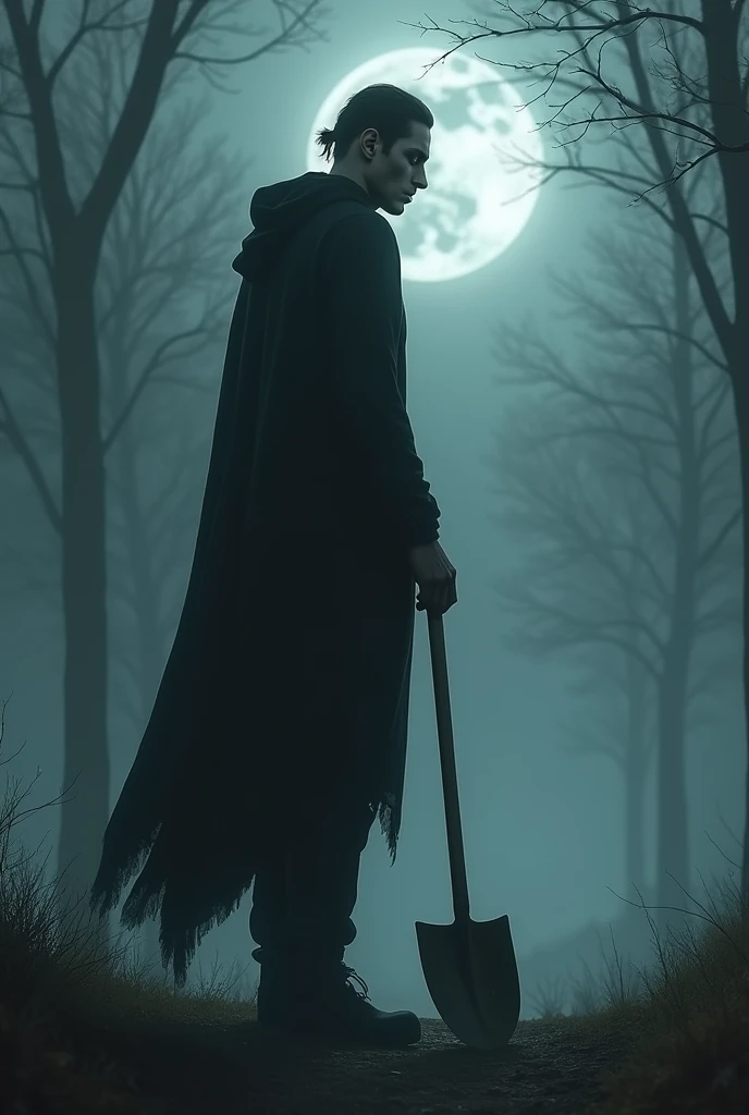 Scp Grim Reaper/Anthony Bram/Guidance to Afterlife
Class:Keter

He appear as Lean muscular man Indosia-America race,tired eye with no pupil,Pale skin,black slicked back hair with many scar that wear long sleeve black hoodie,Black jeans and black t-shirt,and  carrying a Shovel

He appear to be invicible to human eye,Can talk in many language even scp,Can phasing through wall and object,have extreme Ontokinesis capabily,have ability to control living being soul. 
not only that he have ability to change his appereance but the one with hoodies is his original appereance

He Appear to be laid back,easy going,and calm.he retain humanity as a human he was. 

Anthony always know someone death date their cause of death and how much time he left in this world. 
He help lost spirit to sleep peacefully

Before becoming grim reaper he was an ordinary 23 years old man named Anthony Bram who work as  one day he drives back to his home and got into accident.he died turning his spirit somehow into grim reaper.

Anthony is a Specimen still need a lot of research especially about his ability and Why he come like this

Anthony believe that there is always a good in someone even if they are all mean In the end we will meet in the same demise which is death...quite pesimistic but it is what it is
