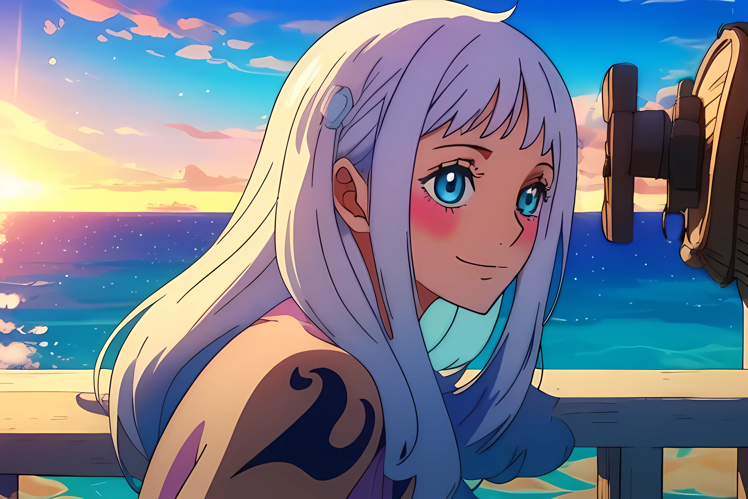 toggle, background sea and sky, best quality, erase
