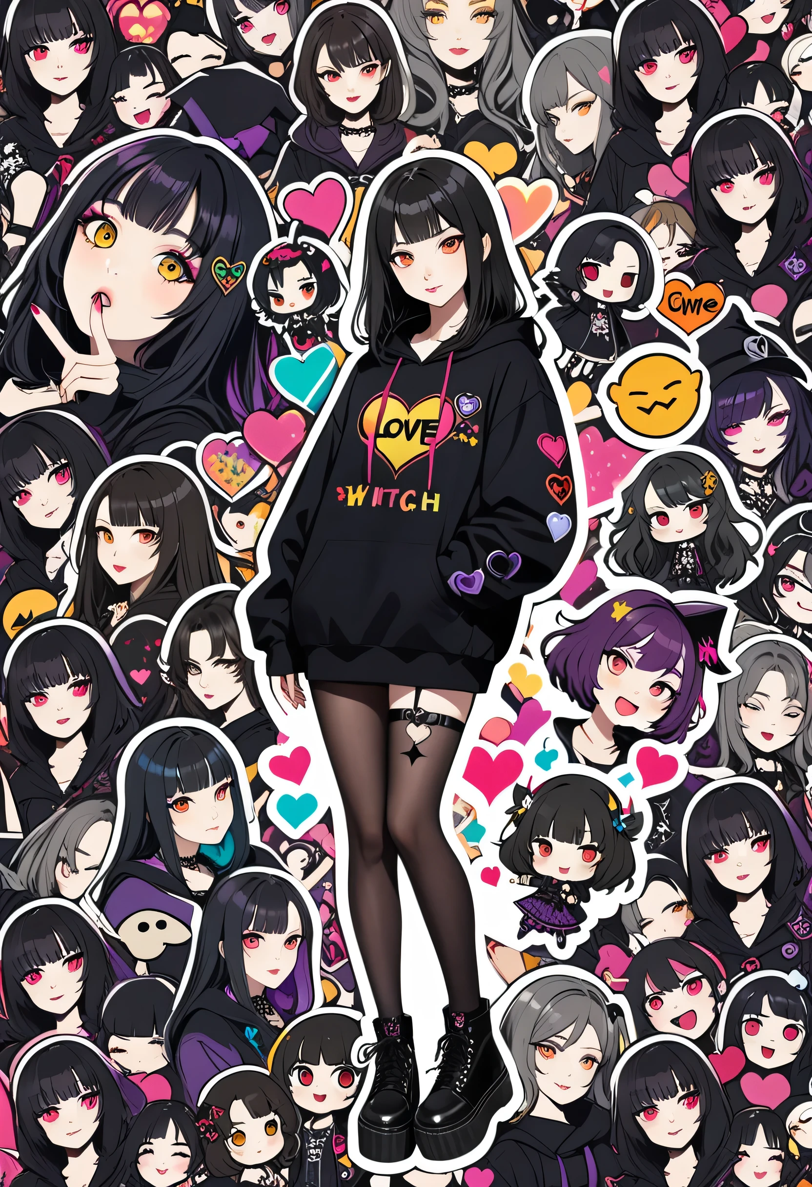 Full Body、1 person、1 person、sleep、sleep、Lie、Lying down、ridicule、Finger prick、Black Hair、Black Feather、Gothic punk, anime witch design, heart signs, street wear design, pro vector, love style, full design, 8 colors only, solid colors, no shadows, full design, sticker, bright colors, white background.super fine illustration,(((beautiful fine hair))),(((beautiful fine face))),(((beautiful fine background))),(((beautiful fine hair))),(((beautiful fine face))),(((beautiful fine background))),Midsummer、beach Black Hair、blunt bangs、Cross-eyed, pop art style, realistic anime art style, Kanna Hashimoto