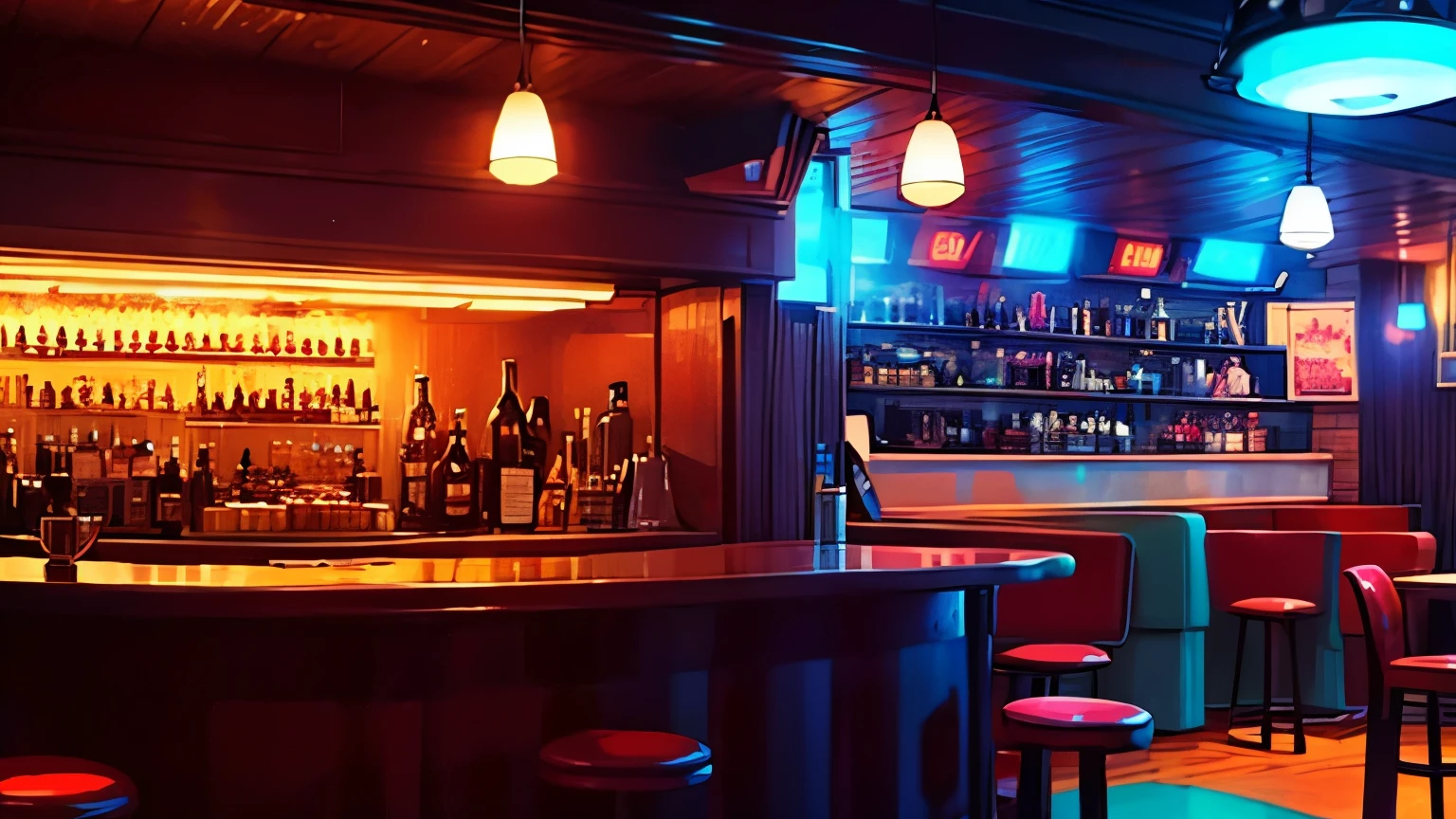 50s america lofi jazz retro Cafe BAR NightCLUB