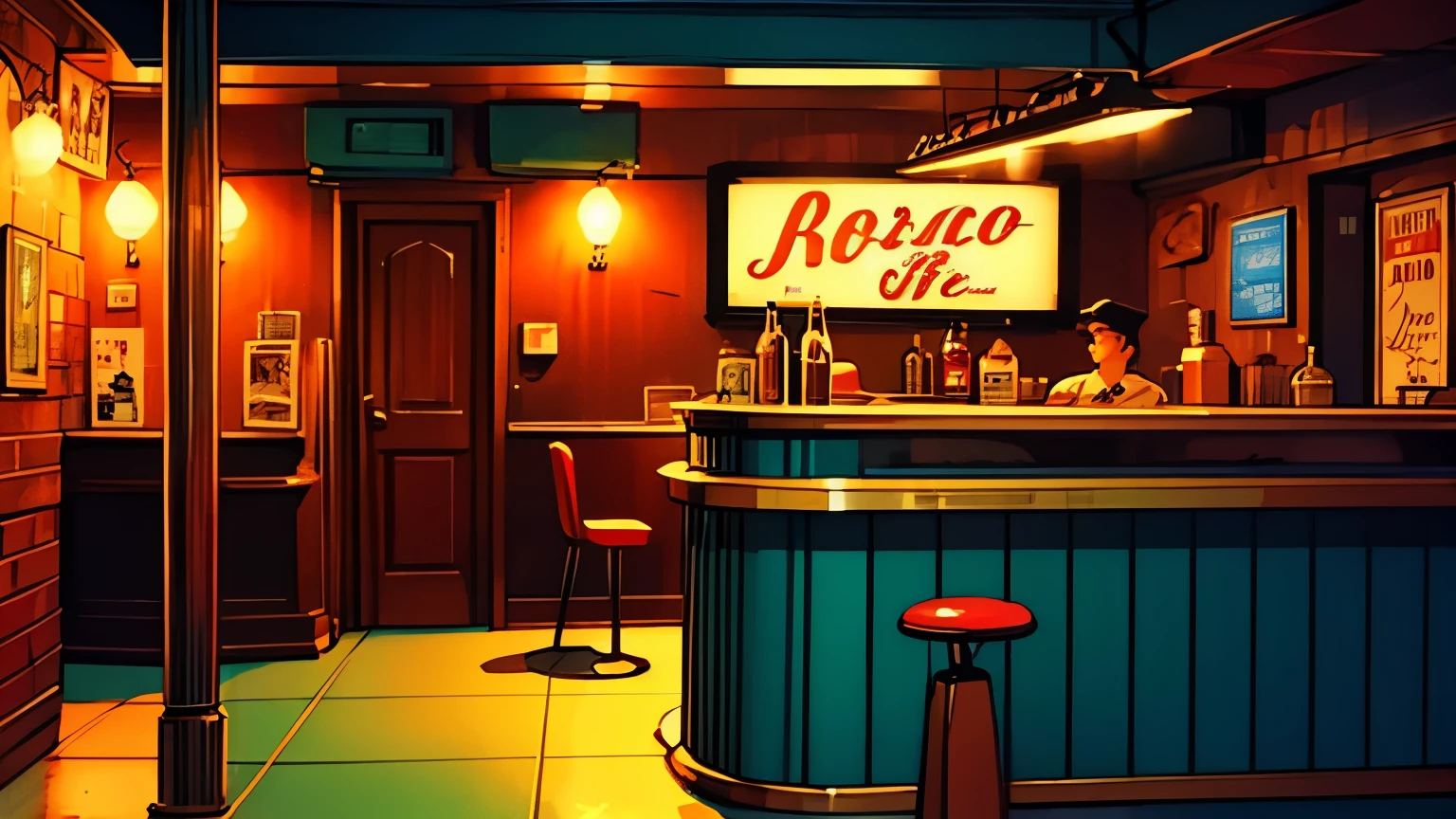 50s america lofi jazz retro　Cafe　BAR　NightCLUB