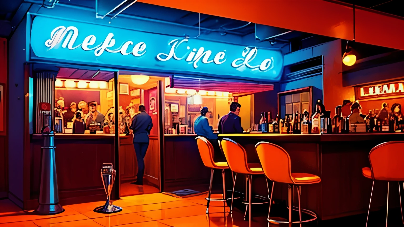 50s america lofi jazz retro　Cafe　BAR　NightCLUB