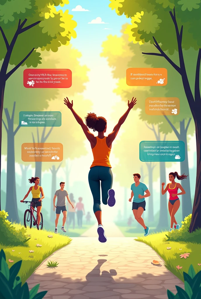Poster about about the importance of physical activity for the cardiorespiratory and musculoskeletal system? Please make it simple, but still meaningful.