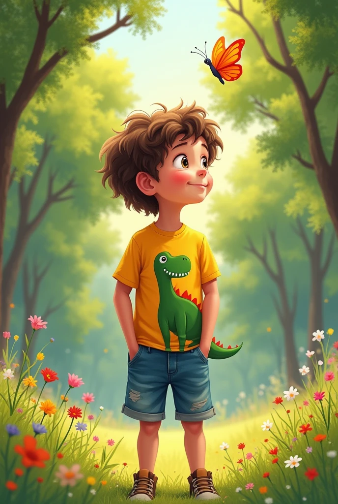 One boy