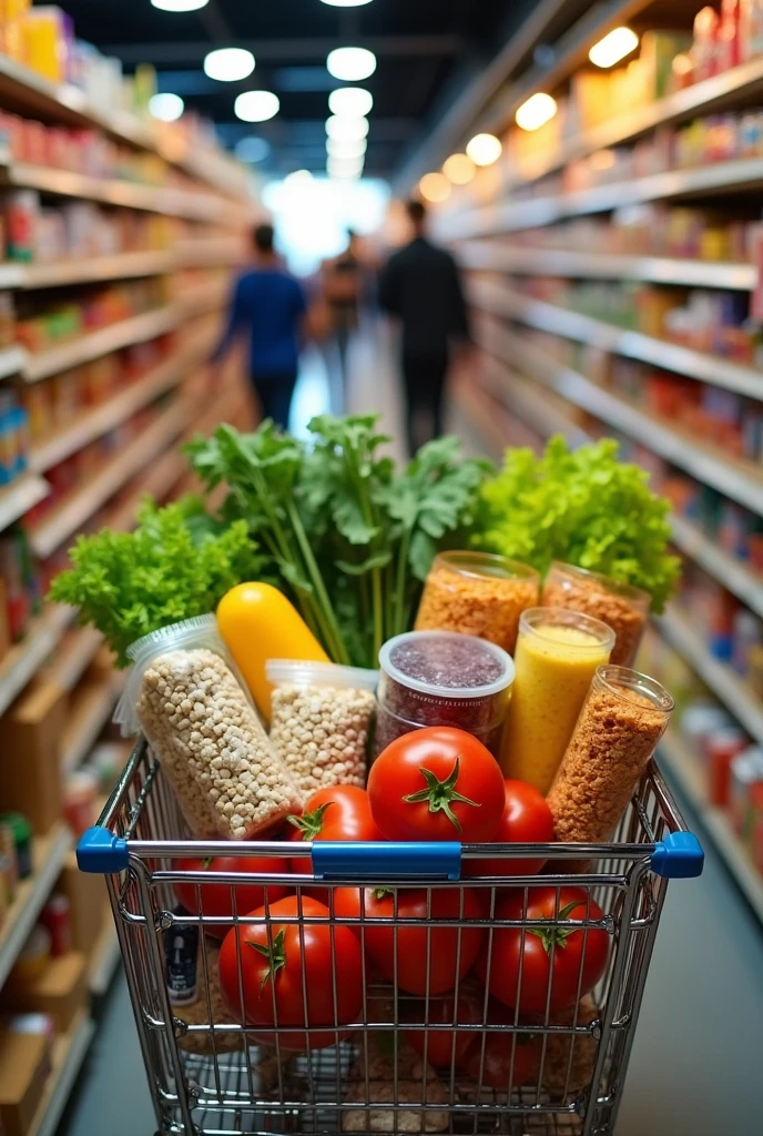 grocery in cart object detection