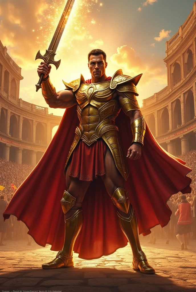 Golden gladiator, super heroi da dc comics