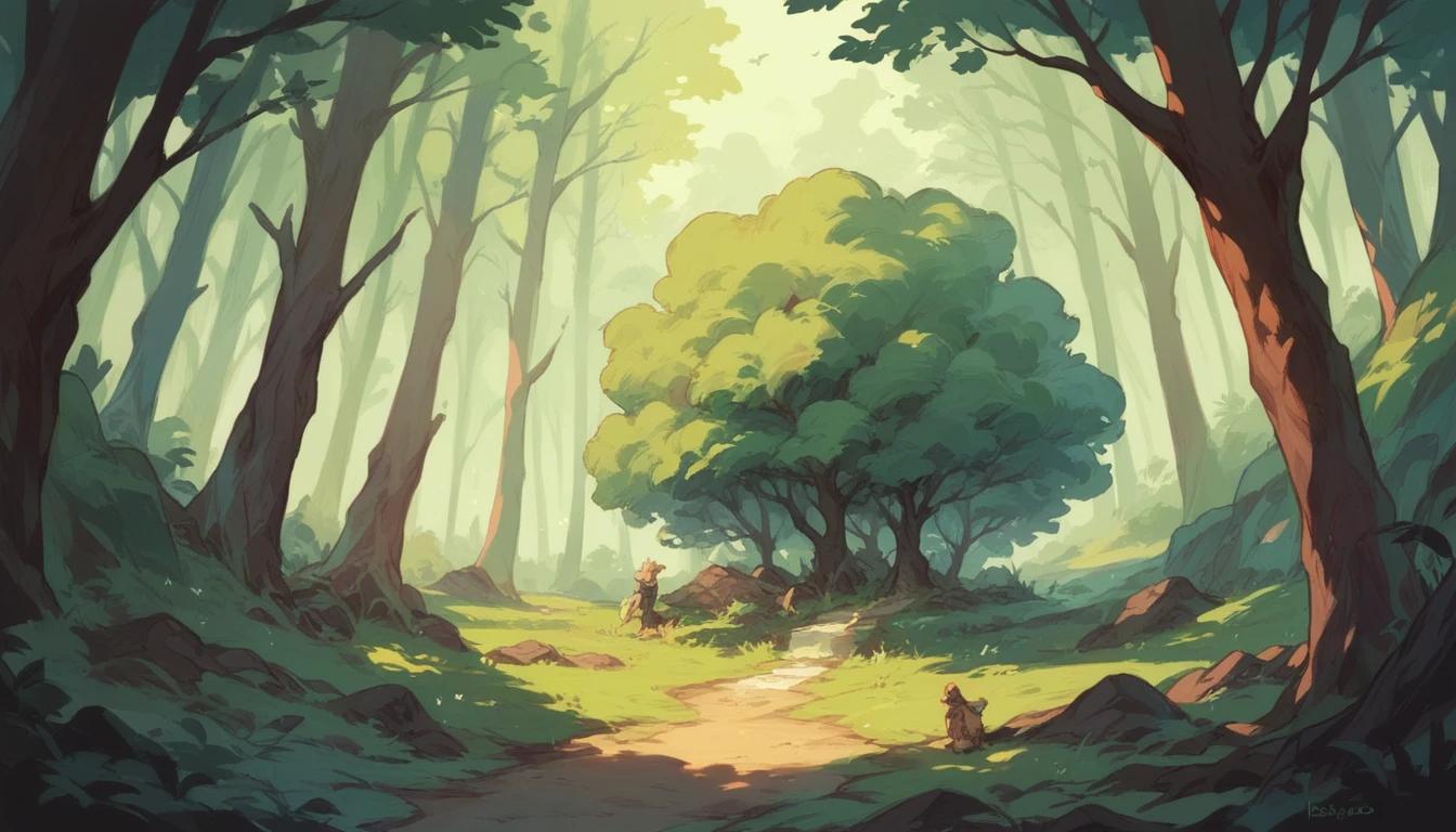 Forest surrounded by nature