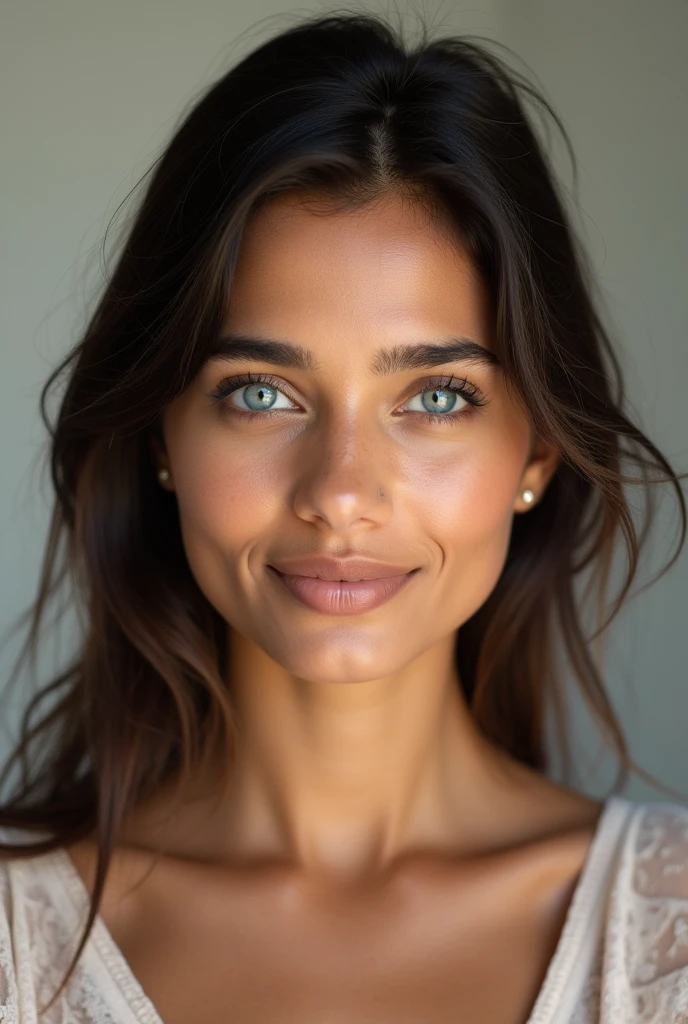 Indian girls 22+ age . Healthy White skin blue Eyes Real look. Passport size photo