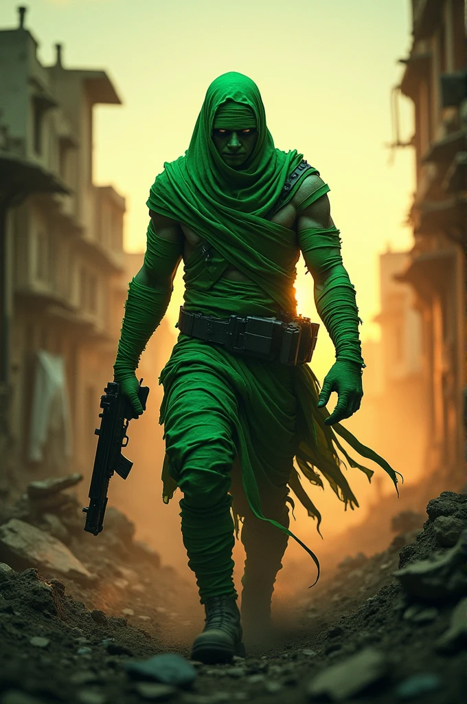 Green mummy skin pubg