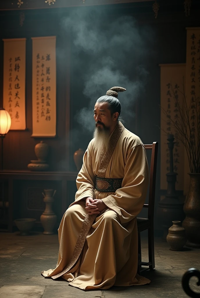 AI creates a video interview with a Tang Dynasty sage about philosophy