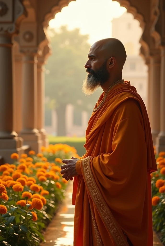  A devotee of Jainism who is an Indian king