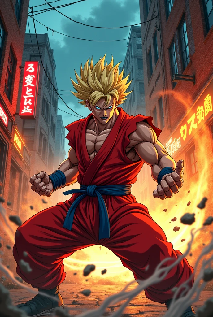 Ken do Street Fight, em forma de anime