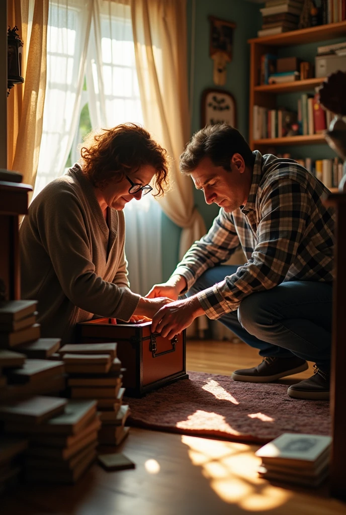 Neighbors searching inside a room