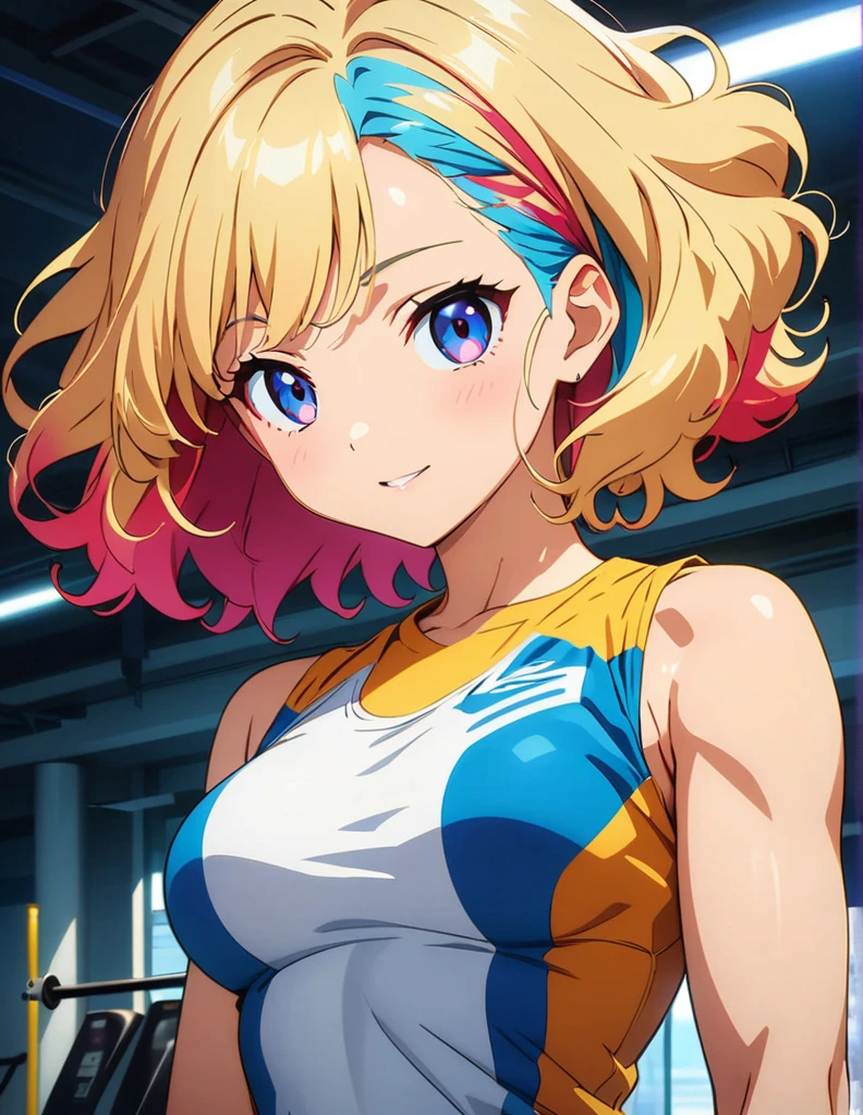 score_9, score_8_up, score_7_up, score_6_up, source_anime, looking at viewer, ((love live!, 1girl, watanabe you, blue eyes, light brown hair, medium breasts, medium hair)) (arms pulling an imaginary rope, body leaning back, legs braced, struggling and determined body language), (verdun green gym shorts), (Police station), smile, happy, <lora:LLChar_Pony_Aq:0.8>