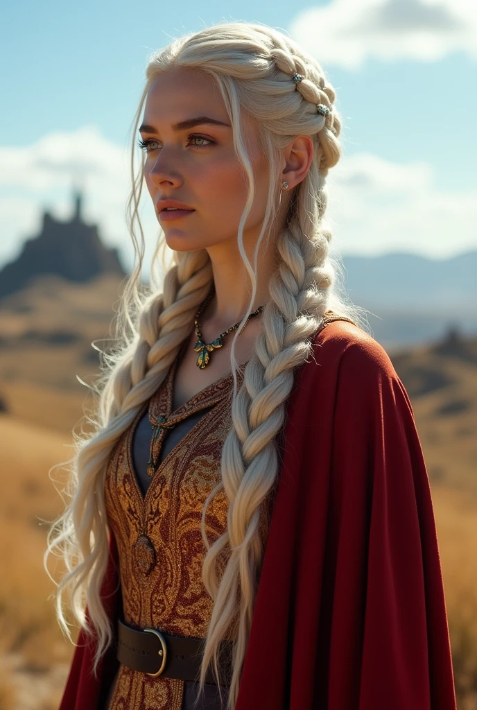 Emilia Clarke, daenerys targaryen, game of thrones ultra realista, Photorealist