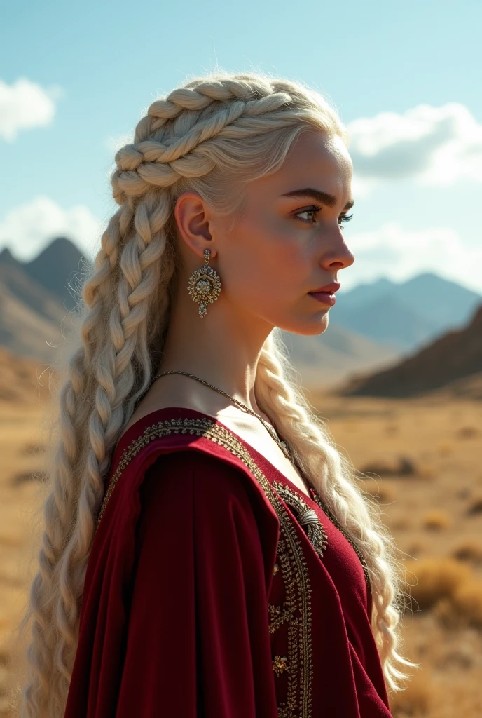 Emilia Clarke, daenerys targaryen, game of thrones ultra realista, Photorealist