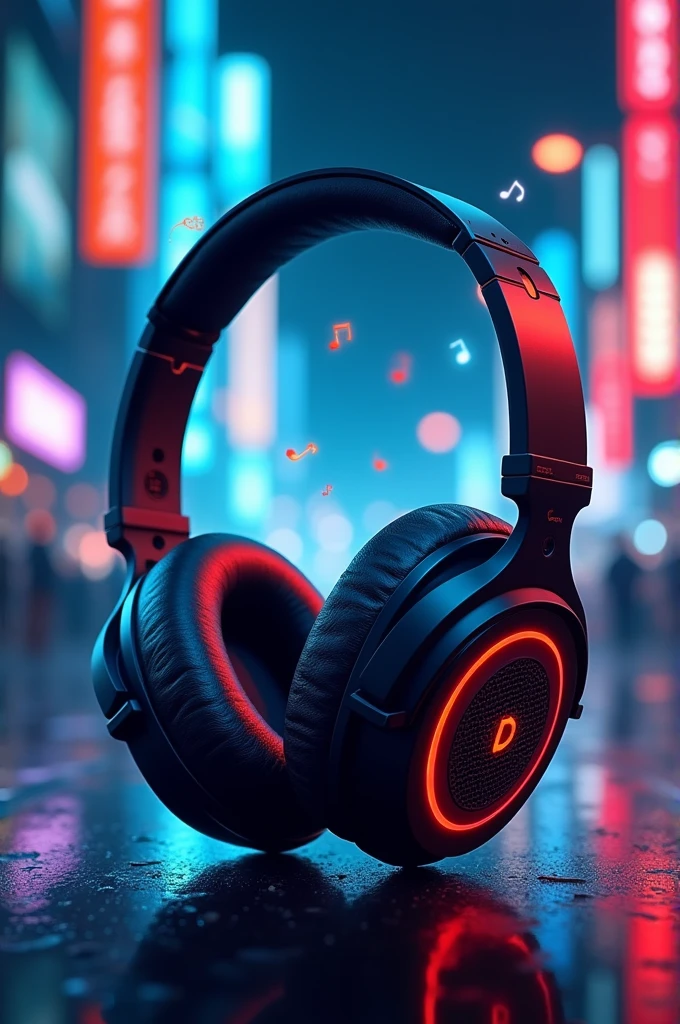 Poster for headphone