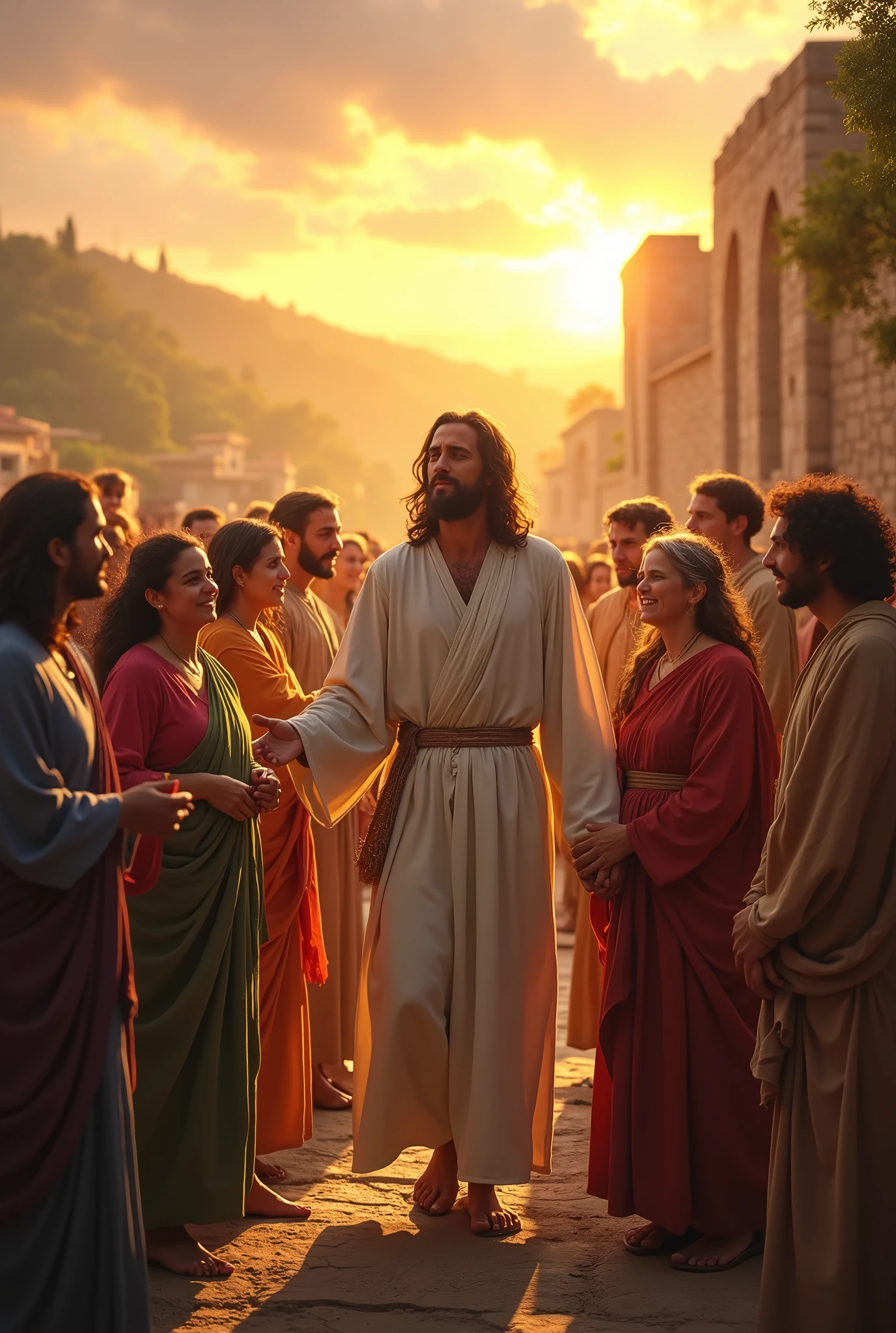 People healed by Jesus Christ 