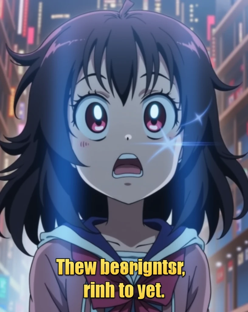 anime character shocked