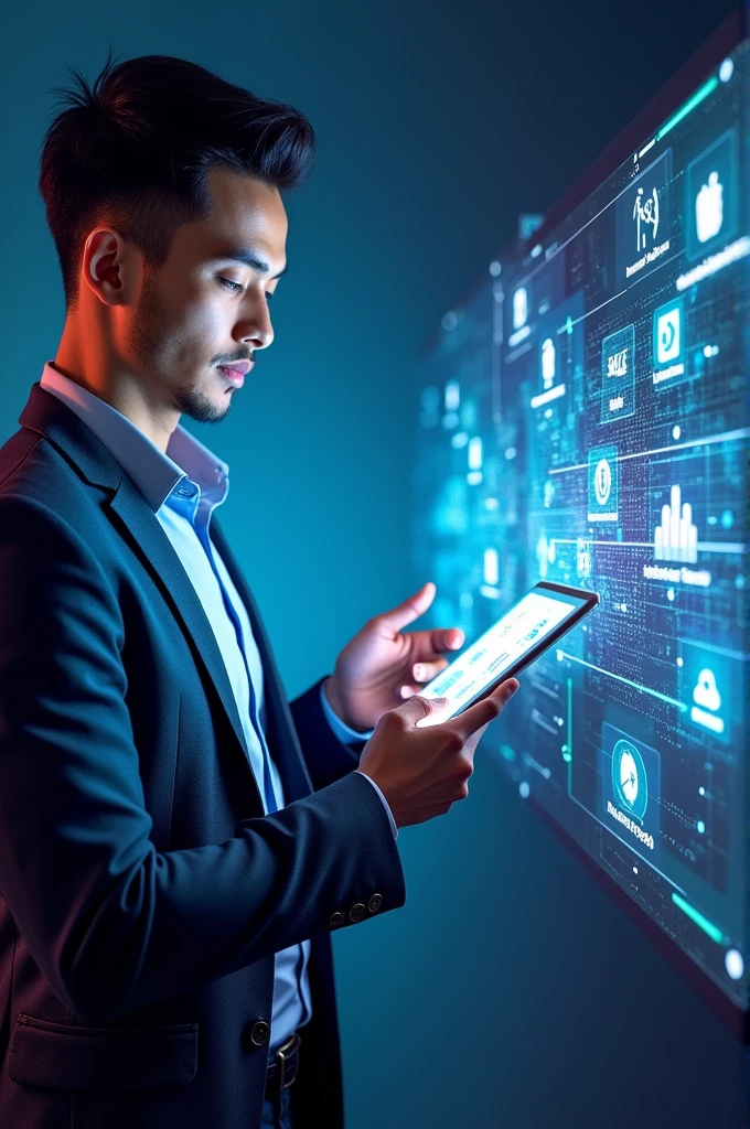 Create a professional fintech banner named RechargiGo who provide money withdrawal money transfer recharge aeps digital services.