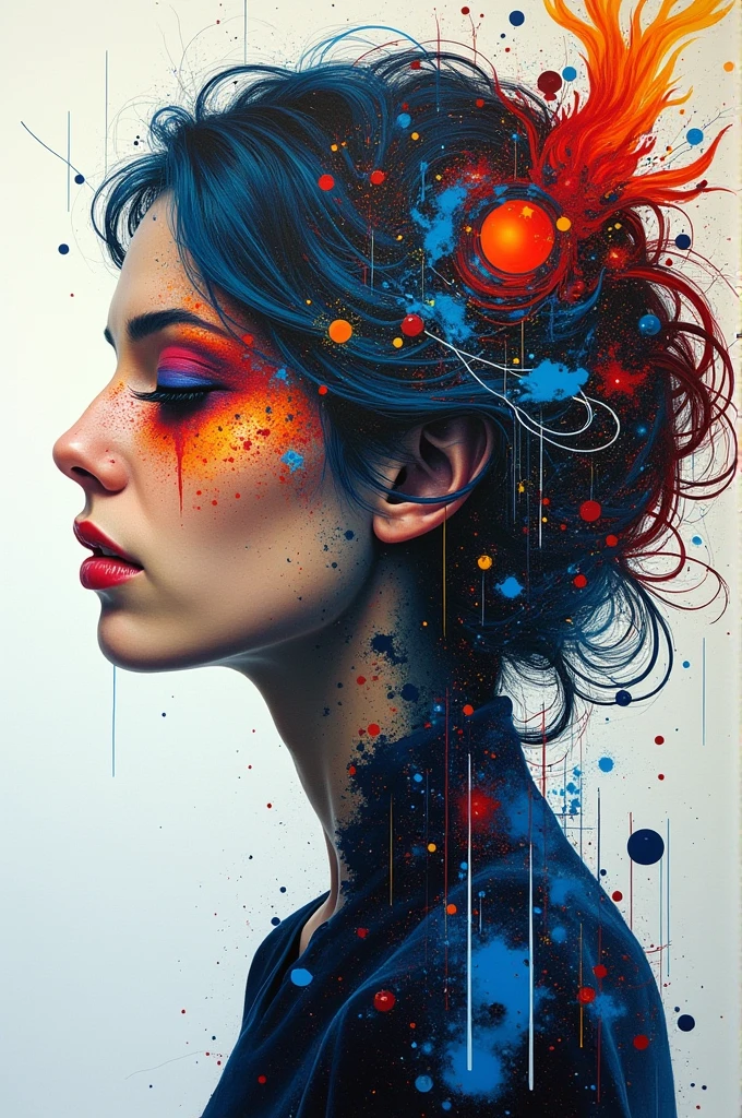 Optical illusion painting
