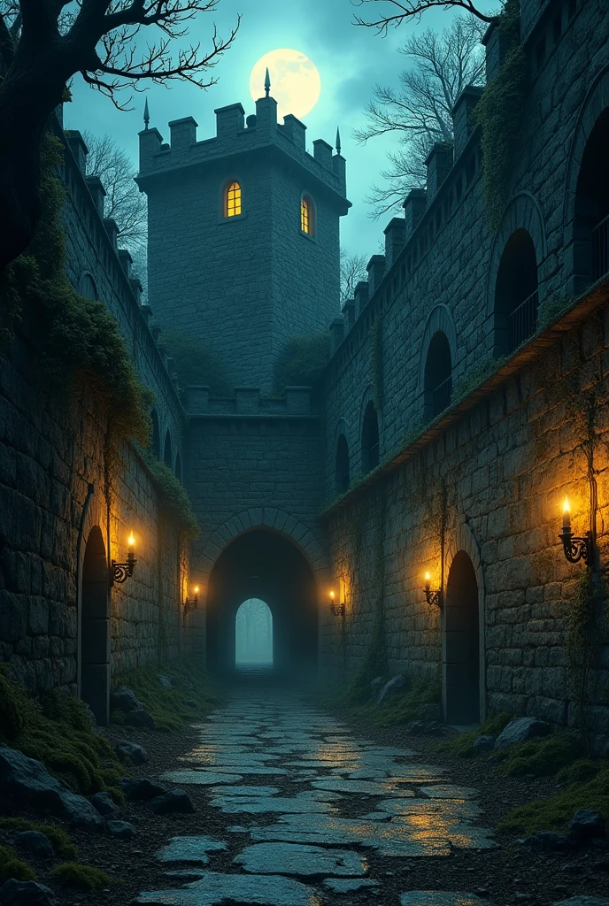 Secret scary scary prison